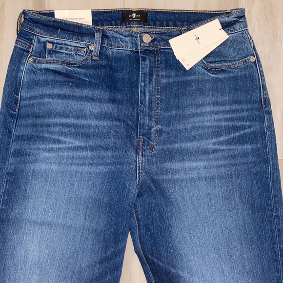 7 For All Mankind Dojo Flare, Style:7U482478, 32x34, NWT, $228 MSRP - Picture 11 of 13
